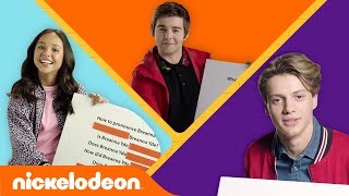 Get to Know Jace Norman Breanna Yde amp Jack Griffo 🍕 🇬🇧 💍  KnowYourNick [upl. by Aivon]