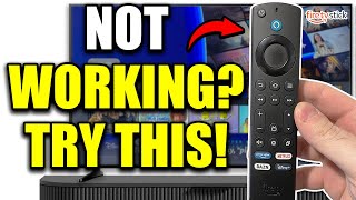 How to Fix Remote Not Working on Amazon Firestick 4k Max [upl. by Omsare]