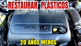 Cómo quitar 20 AÑOS a tu coche Restaurar plásticos 👌🏼 [upl. by Issim]