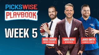 NFL Week 5 Expert Picks amp Predictions  Give Me the Points  Pickswise Playbook [upl. by Ogdon]