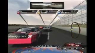 NASCAR 09 ONLINE Gameplay [upl. by Pomcroy]