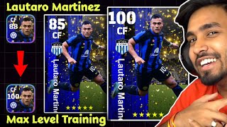 Free Lautaro Martinez Max Level Training Guide  eFootball 2024  Inter Milano winner campaign Pack [upl. by Nad]