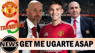 Ten Hag Seriously Pushing For Manuel Ugarte Signing  Snap Dragon Shirt Sponsorship Deal Extended [upl. by Bernt]