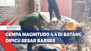 Gempa Magnitudo 44 di Batang Dipicu Sesar Baribis [upl. by Rosmunda]