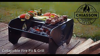 Collapsible Fire Pit and Grill [upl. by Ellezig]