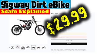 Very Cheap Segway Dirt eBike X260  Is it LEGIT or a Scam [upl. by Zacharia584]