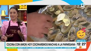 Camila Chef cocina con amor Machas a la parmesana  Tu Día  Canal 13 [upl. by Noreh348]