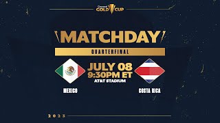 2023 Concacaf Gold Cup  Mexico vs Costa Rica [upl. by Lyns]