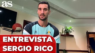 SERGIO RICO ENTREVISTA UN AÑO DESPUÉS de su ACCIDENTE QATAR volver a JUGAR al FÚTBOL [upl. by Dagna233]