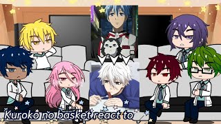 Kuroko no basket react to Kuroko as Nagiput it on 2x [upl. by Itnavart]