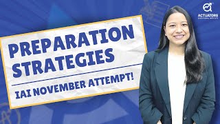 Exam Preparation Tips for IAI November Attempt [upl. by Madlin]