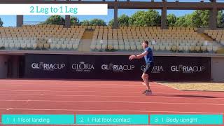 MASTER THE LONG JUMP PENULTIMATE STEP [upl. by Estrellita]