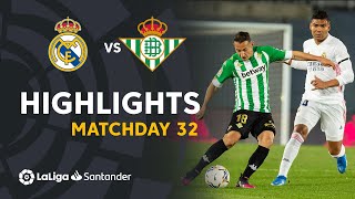 Highlights Real Madrid vs Real Betis 00 [upl. by Notsla]