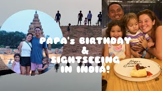 We Celebrated papas birthday and went sightseeing in India [upl. by Harhay]