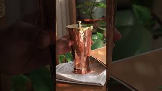 PTAL Copper water tumbler  Drinking copper mugs  Health benefits of copper water [upl. by Horn]