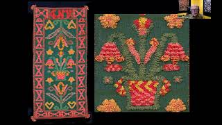 Virtual Lecture Early Swedish Folk Weavings by Wendel Swan [upl. by Spooner]