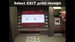 Using a bank machine ATM to make a deposit [upl. by Ferguson250]