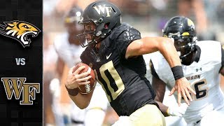 Towson vs Wake Forest Football Highlights 2018 [upl. by Miltie]