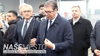 Predsednik Vučić otvorio novu fabriku u Kuli [upl. by Nileuqay]