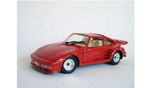 Revell 124 scale porsche 930 Gemballa Avalanche review awesome car [upl. by Silenay]