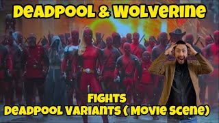 Deadpool amp Wolverine Fights Deadpools Variants Scene Madonna quotLike a PrayerquotMarvel Music Video [upl. by Yeldar]