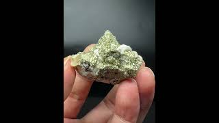 Floater Chalcopyrite cover Tetrahedrite  Siderite size 45cm Origin hezhang Guizhou China [upl. by Worden]