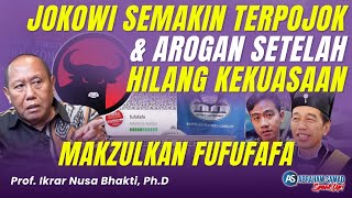 Jokowi Semakin Terpojok amp Arogan Setelah Hilang Kekuasaan Makzulkan Fufufafa  SPEAKUP [upl. by Lynnett227]