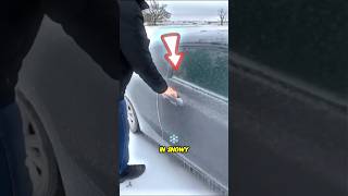 The Battle to Open Frozen Doors 🥶shorts trick car [upl. by Veljkov]