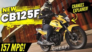 NEW 2024 Honda CB125F Released  CHEAP Motorcycle [upl. by Mariska]