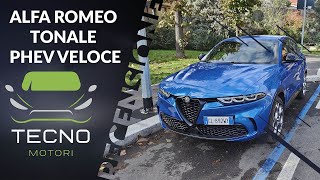 RECENSIONE ALFA ROMEO TONALE PHEV VELOCE stile italiano performance ibrida [upl. by Aikaz]