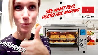 Making a Whole Rotisserie Chicken in my NEW Air Fryer  Emeril French Door 360 Review by Natalie [upl. by Noj873]