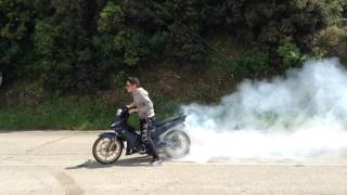 Crypton X 62 burn out [upl. by Fara]