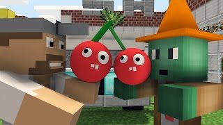 Minecraft vs Zombies The Plants Shop Minecraft Animated Movie [upl. by Hares]