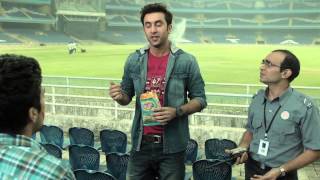 Lays Stadium TVC 2014 with Ranbir Kapoor Saqib Saleem Pooja HegdeVarun Mitra Saba Azad [upl. by Akiner882]