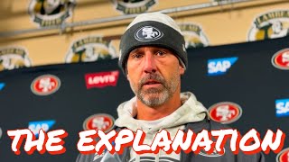 Kyle Shanahan Explains the 49ers’ Embarrassing Loss to the Packers [upl. by Enitselec549]