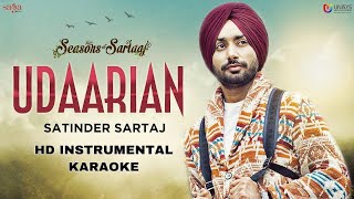 Udaarian 4K Hd Instrumental Video  Satinder Sartaaj  Jatinder Shah  Sufi Love Songs [upl. by Elag853]