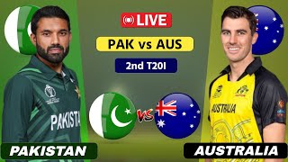 Pakistan vs Australia Live  2nd T20  PAK vs AUS Live  Scores amp Commentary [upl. by Huey339]