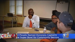 LA Educator Trimaine Davis Named Honorary Super Bowl Captain [upl. by Nicky]