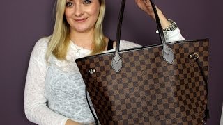 Torebka Louis Vuitton Neverfull gdzie kupić ile kosztuje i jak wygląda po roku ZNANA METKA [upl. by Airehtfele]