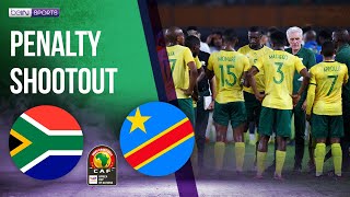 AFCON 2023 Highlights South Africa vs DR Congo Penalty Shootout [upl. by Abixah464]