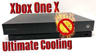 Xbox One X Heat Test and Upgrade  Its So Quiet [upl. by Pouncey]