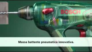 Bosch UNEO IL TASSELLATORE COMPATTO LEGGERO E MANEGGEVOLE [upl. by Compte288]