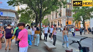 Walking from Grosvenor Street to Hyde Park  London’s Scenic Route 4K HDR [upl. by Vasileior86]