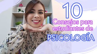 10 CONSEJOS PARA ESTUDIANTES DE PSICOLOGÍA  PSICÓLOGA AMBAR RAMÍREZ [upl. by Hamitaf]