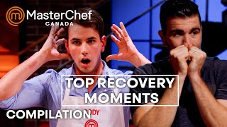 Best Recovery Moments  MasterChef Canada  MasterChef World [upl. by Blackmun]