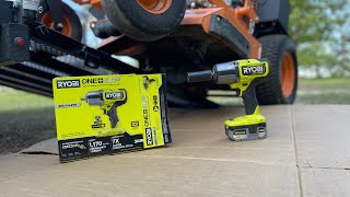 Ryobi OneHP 18V Brushles 12 in 1170 Ft lbs High Torque Impact Wrench Tool [upl. by Ramedlav729]