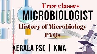 History of Microbiology  Kerala Water Authority  Father of Microbiology Medical Microbiology [upl. by Ynohta]