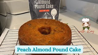 Peach Almond Pound Cake [upl. by Treat911]