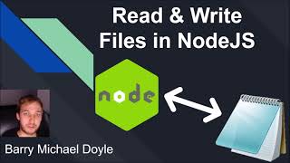 How to READ and WRITE Files in NodeJS [upl. by Marquet]