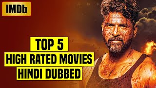 Top 5 Highest Rated South Indian Hindi Dubbed Movies on IMDb 2024  Part 30 [upl. by Burn86]